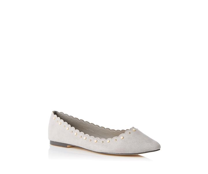 Oasis Polly Pindot Pearl Flat