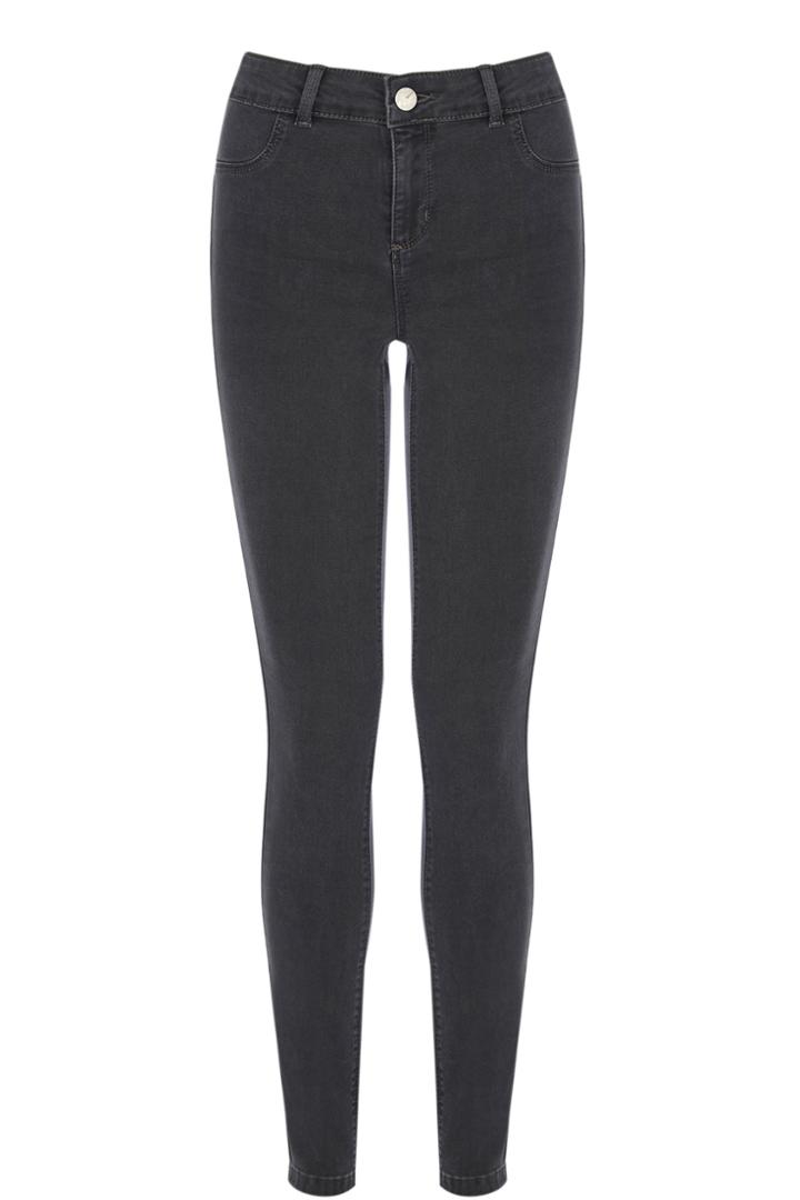 Oasis Jade Stretch Skinny Grey Jean