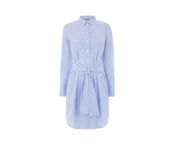 Oasis Ticking Stripe Shirtdress