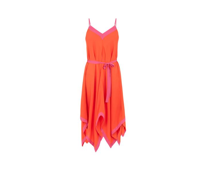 Oasis Colourblock Hanky Dress