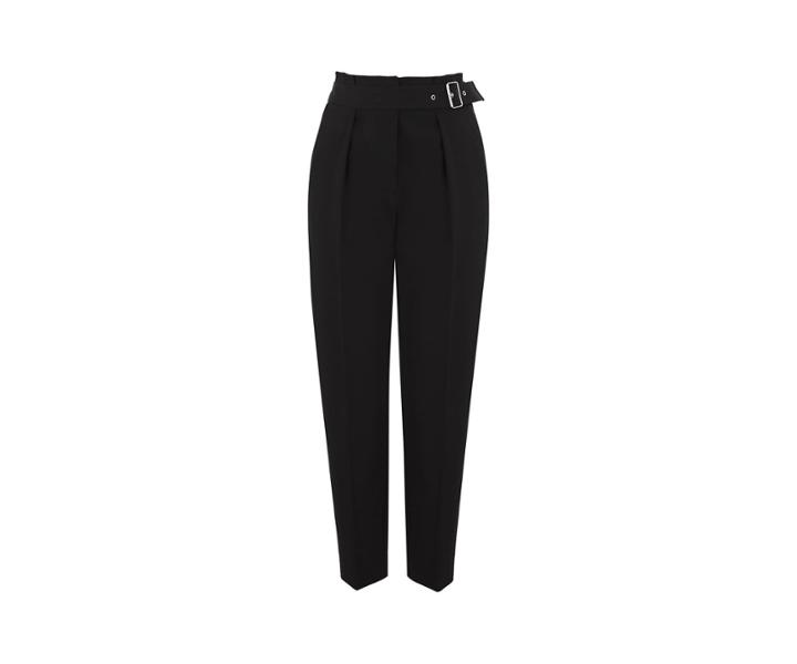 Oasis Buckle Peg Leg Trousers