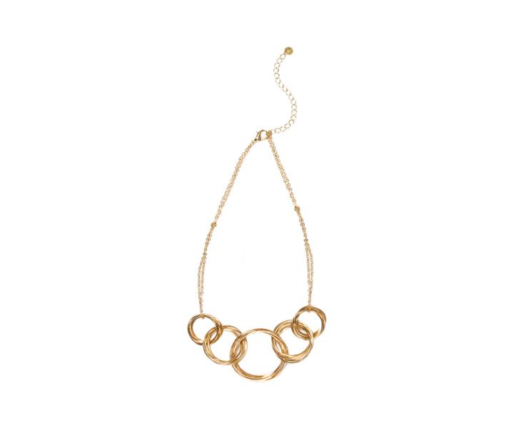 Oasis Multi Ring Link Necklace