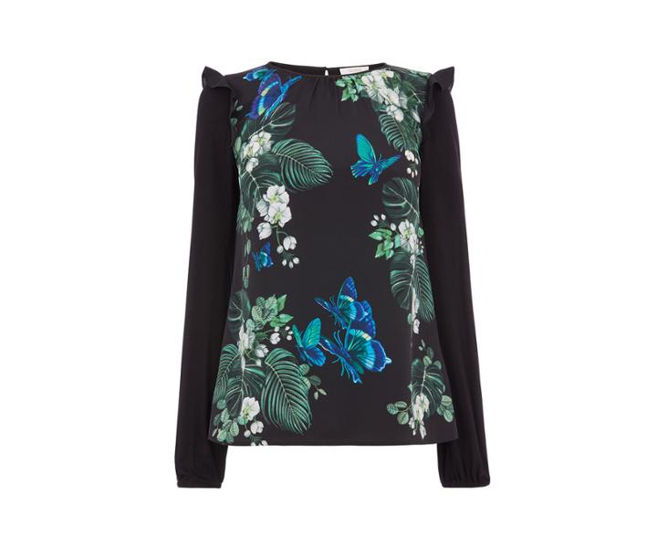 Oasis Greenhouse Print Top
