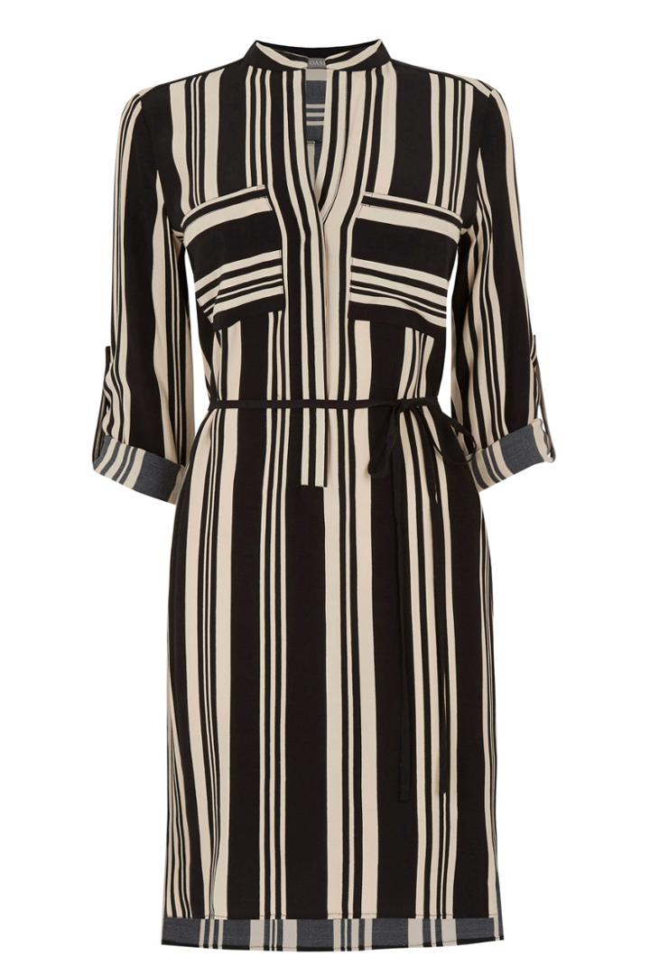 Oasis Stripe Shirtdress