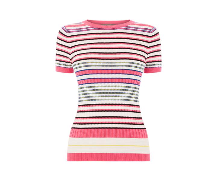 Oasis Rib Stripe Top