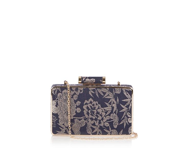 Oasis Jaquard Box Clutch