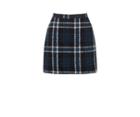 Oasis Marley Boucle Check Mini Skirt