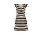 Oasis Stripe Jacquard Dress