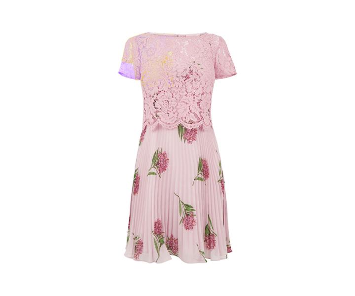 Oasis Nhm Lace Top Skater Dress