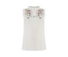 Oasis Embroidered Lurex Shell Top