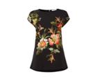 Oasis Rosetti Woven Front Top