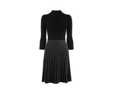 Oasis Dolly Line And Dot Dress