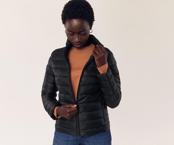 Oasis Packaway Puffer Coat