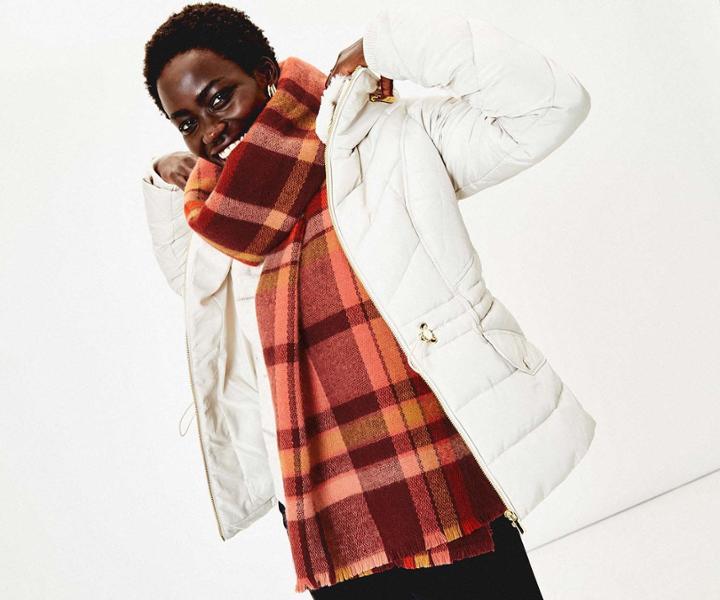 Oasis Ali Check Scarf