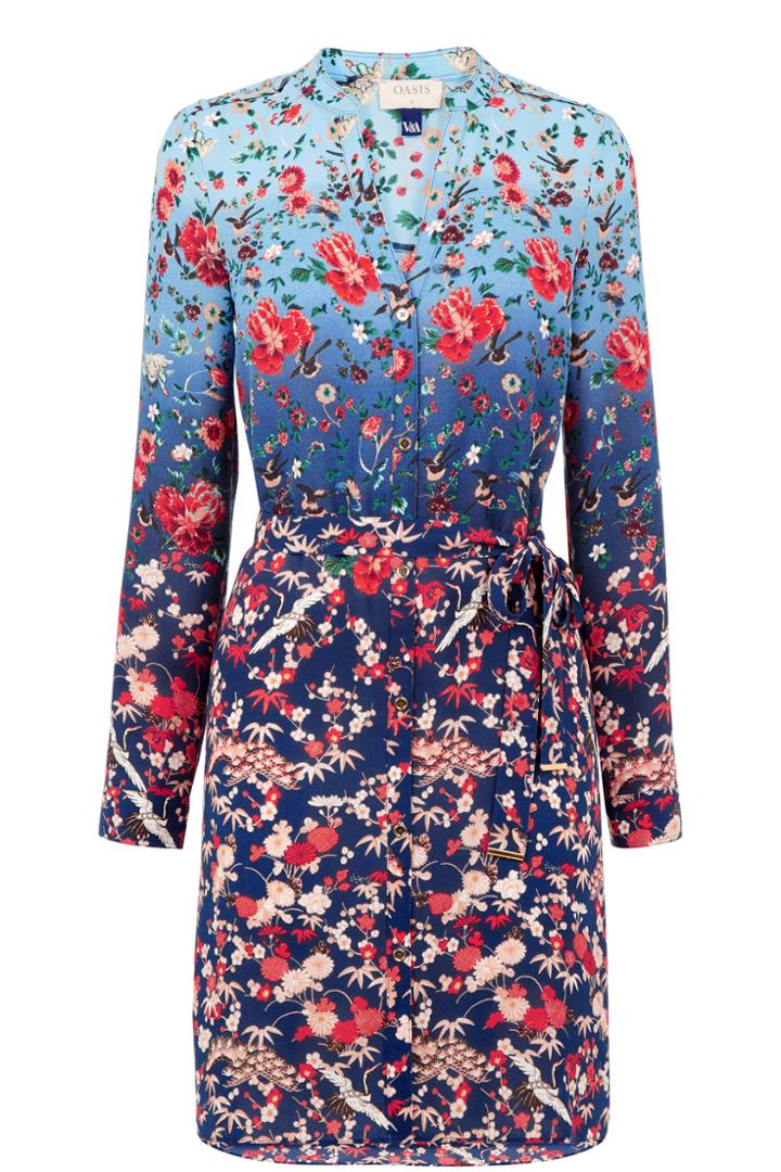 Oasis V & A Doota Shirt Dress