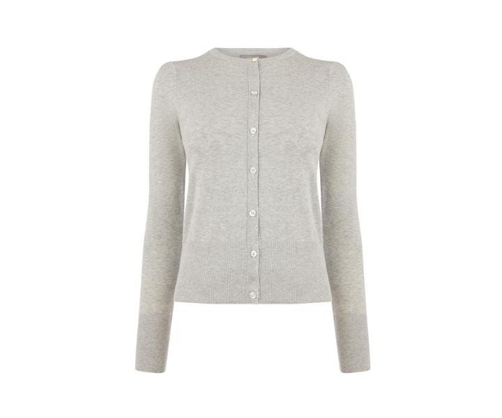 Oasis Heart Enamel Button Cardi