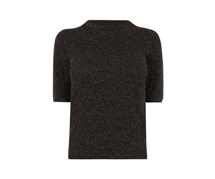 Oasis Rainbow Lurex Crew Jumper