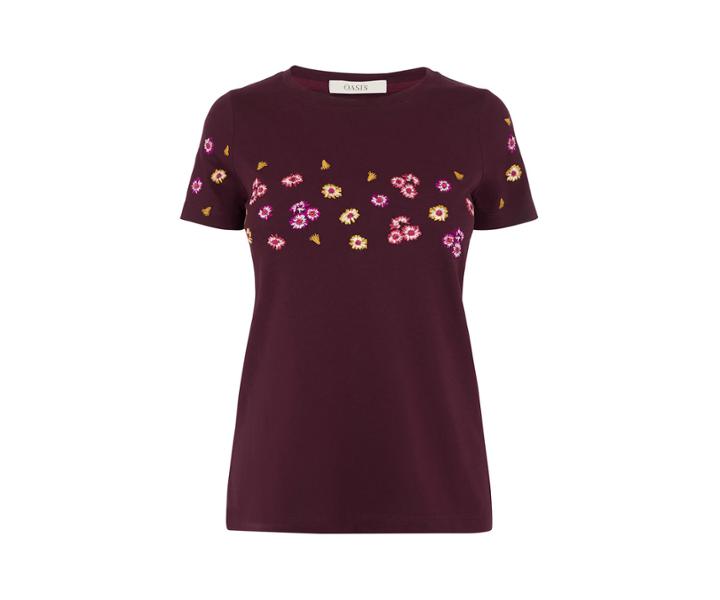 Oasis Floral Jersey Tee