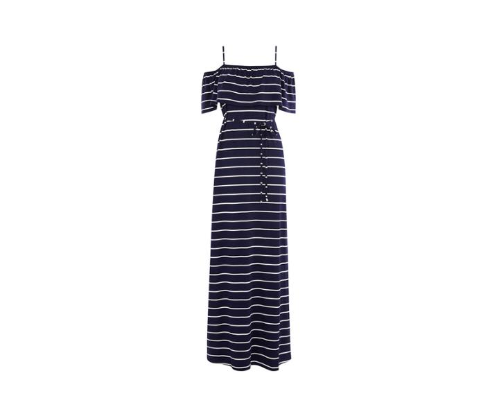 Oasis Stripe Maxi Dress