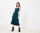 Oasis Satin Midi Dress