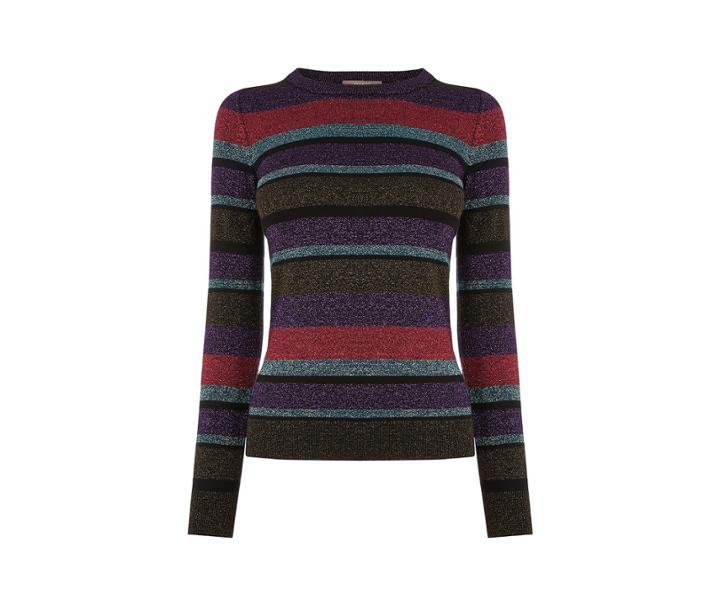 Oasis Daisy Stripe Jumper