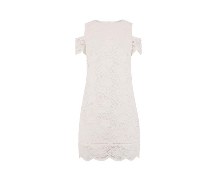 Oasis Cold Shoulder Lace Dress