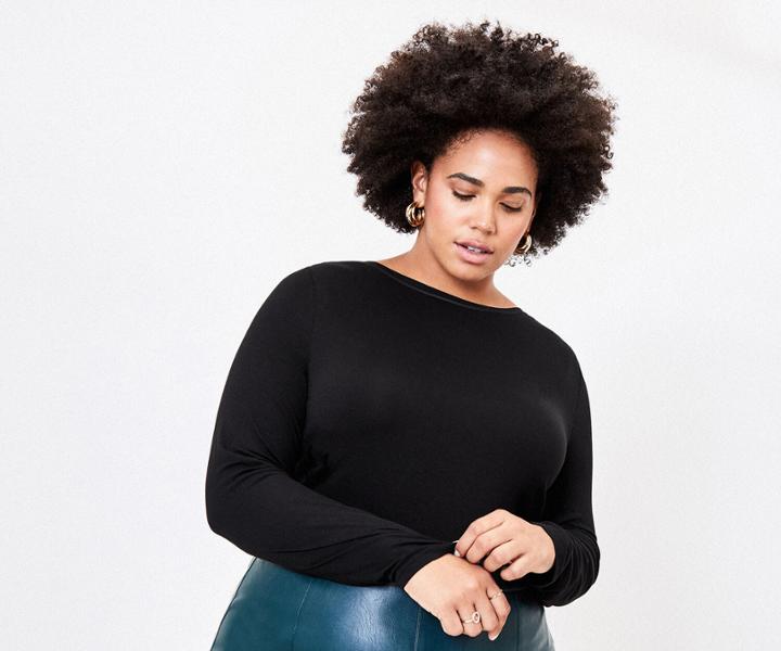 Oasis Curve Long Sleeve Top