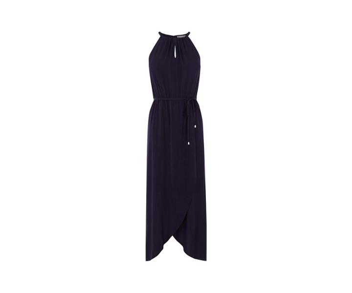 Oasis Long Keyhole Midi Dress