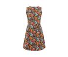 Oasis Printed Cut About Cord Dress