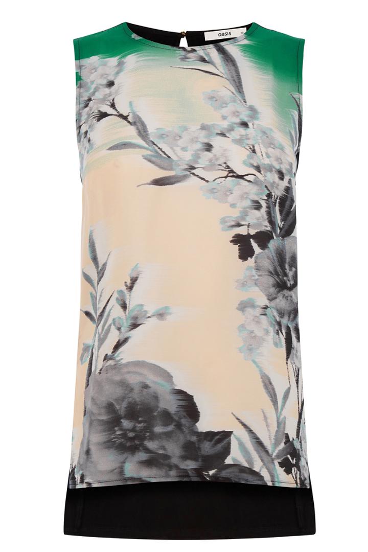 Oasis Photographic Floral Vest