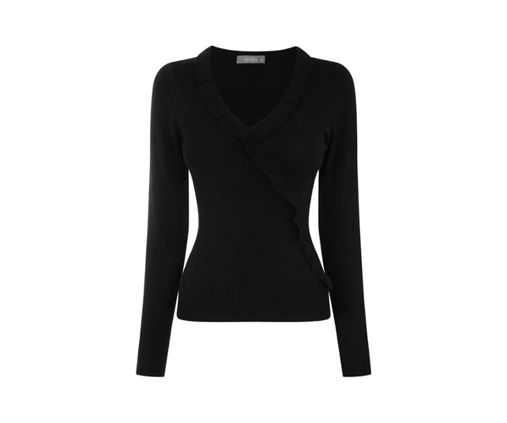 Oasis Frill Wrap Top