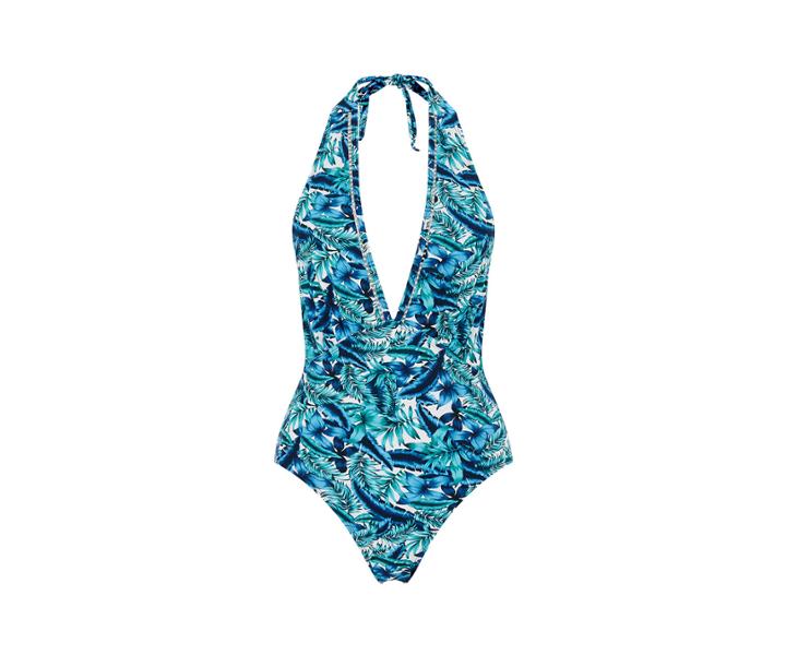 Oasis Tropical Palm Plunge Swimsuit
