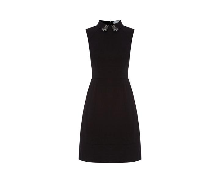 Oasis Zsl Zebra Collar Dress Long