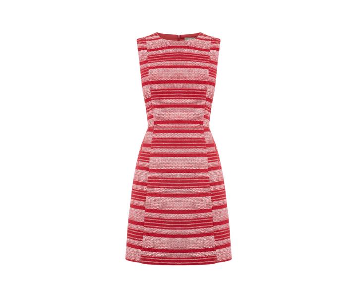 Oasis Stripe Tweed Dress