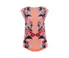 Oasis Leaf & Rose Tee