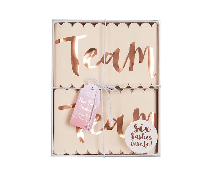 Oasis Team Bride Sash