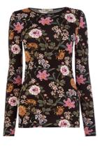 Oasis Floral Crew Neck Top