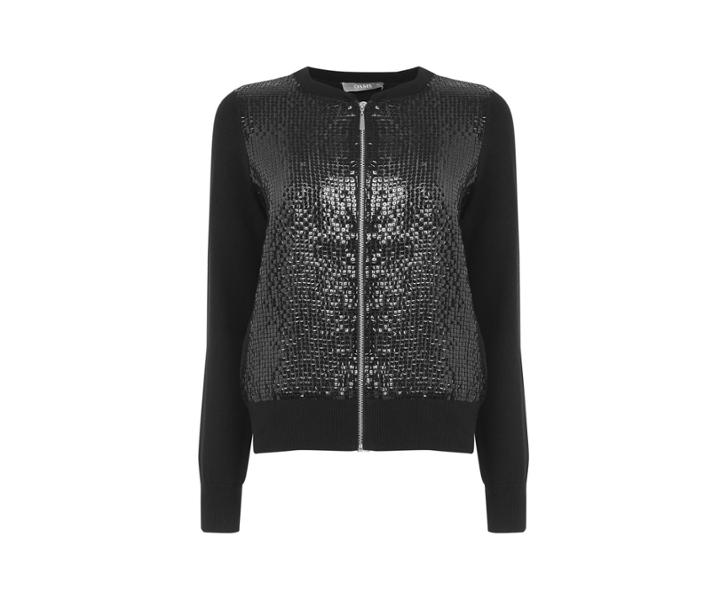 Oasis Sequin Bomber Jacket