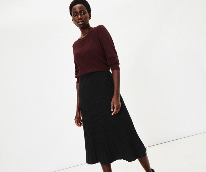 Oasis Raised Stitch Knit Jumper