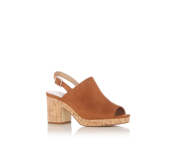 Oasis Beatrix Block Heel Peeptoe