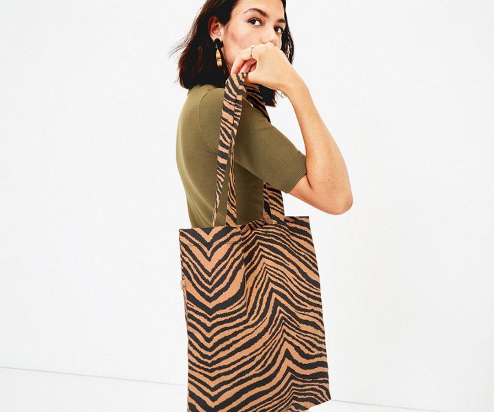 Oasis Tiger Canvas Bag For Life