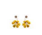 Oasis Yellow Flower Earrings
