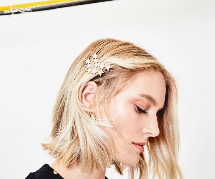 Oasis Glitter Star Hair Grips