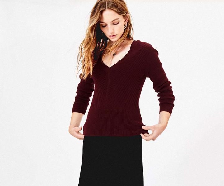 Oasis Valerie Ribbed Jumper