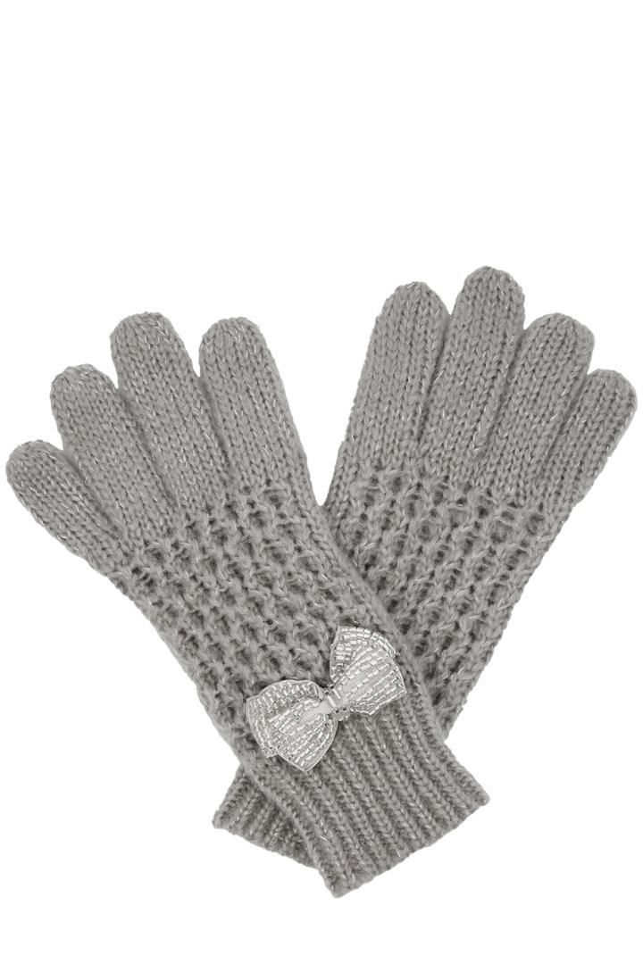 Oasis Beaded Bow Gloves