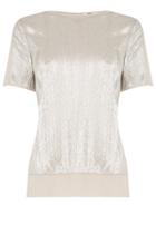 Oasis Zig Zag Crinkle T-shirt