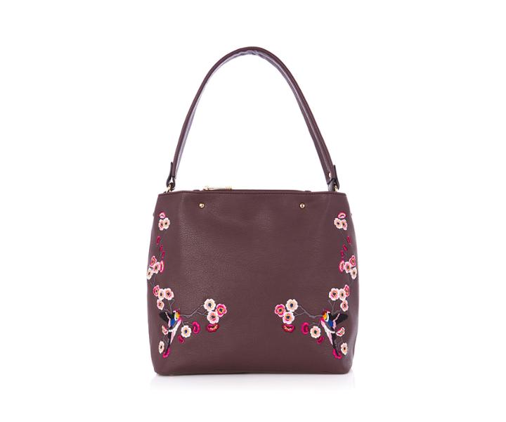 Oasis Embroidered Hobo