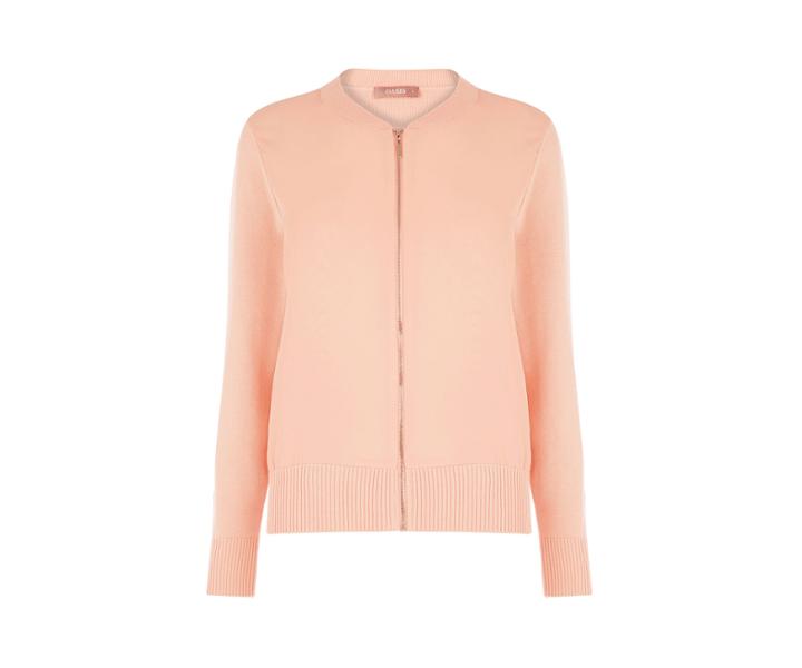 Oasis Woven Front Bomber