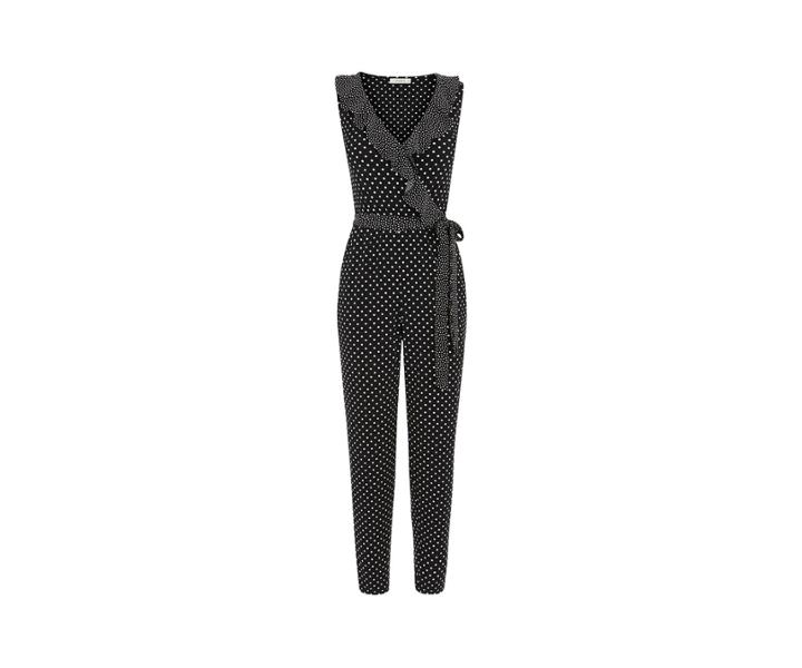 Oasis Spot Ruffle Jumpsuit
