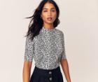 Oasis Leopard Print Jumper